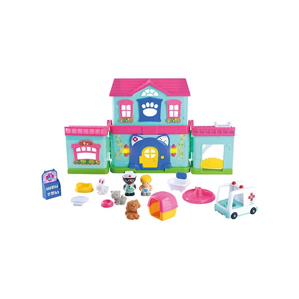 119287_1 CLINICA VETERIN 16 PCS 4324 PLAYGO - Imagen 1