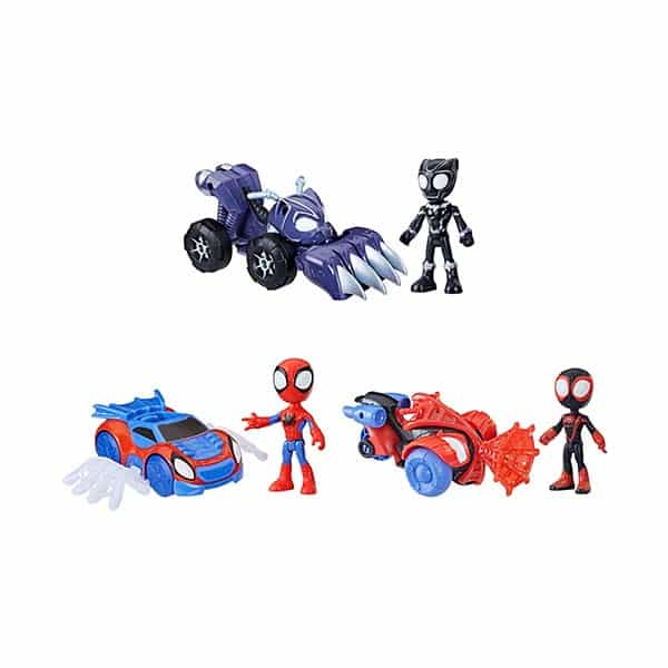129513_1 VEH SPIDEY C/FIG Y ACC SURT F6776 MARVEL - Imagen 1