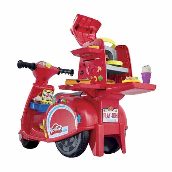 129530_1 SET SCOOTER P/ REPAR PIZZA F8803 PLAY DOH - Imagen 1