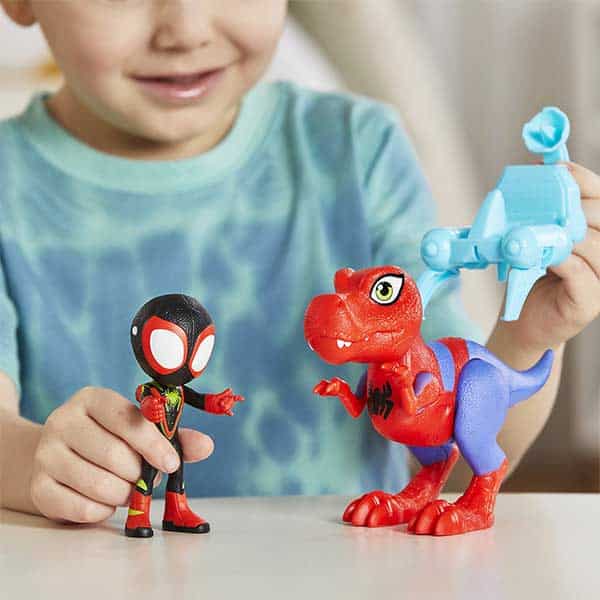 129501_1 FIG DINO HERO SURT F9482 MARVEL - Imagen 1