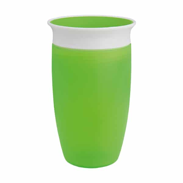 69050_1 Munchkin vaso Miracle 360 10oz con asas verde - Imagen 1