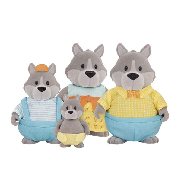 118441_1 SET FIG FAMILIA LOBOS 6462 LI L WOODZEEZ - Imagen 1