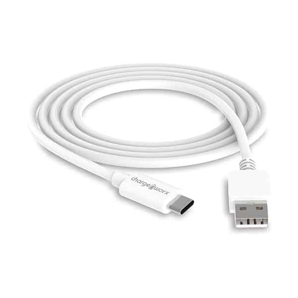 143068_1 CABLE USB-C A USB-A CHA-CX4633WH CHARGEWORKS - Imagen 1