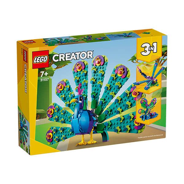 123391_1 31157 Pavo Real Exótico (355 piezas) - Imagen 1