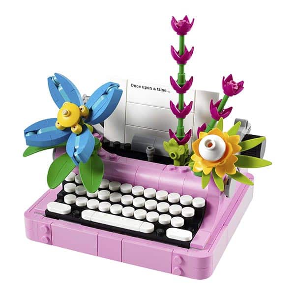 134468_1 31169 Máquina de escribir con flores (363 piezas) - Imagen 1