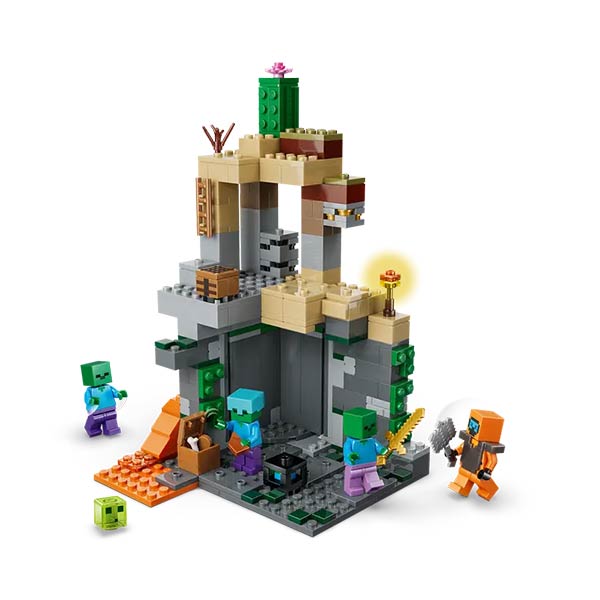 145768_1 EL CALABOZO DE ZOMBIES 21587 MINECRAFT - Imagen 1