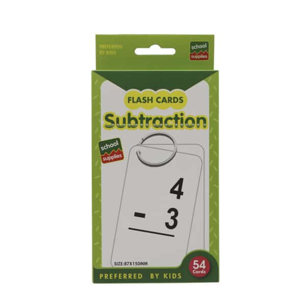115896_1 FLASH CARDS 54U 8.8X15CM RESTA FA490 - Imagen 1