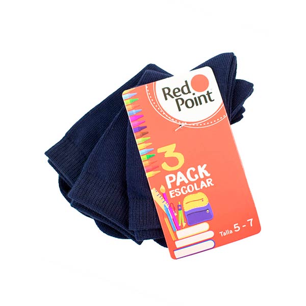 92837_1 Calcetín escolar 3-5 unisex - Red Point - Imagen 1