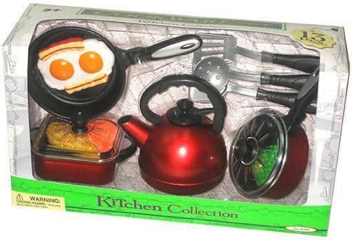73973_1 Set de cocina plástico de juguete 13 piezas - Imagen 1