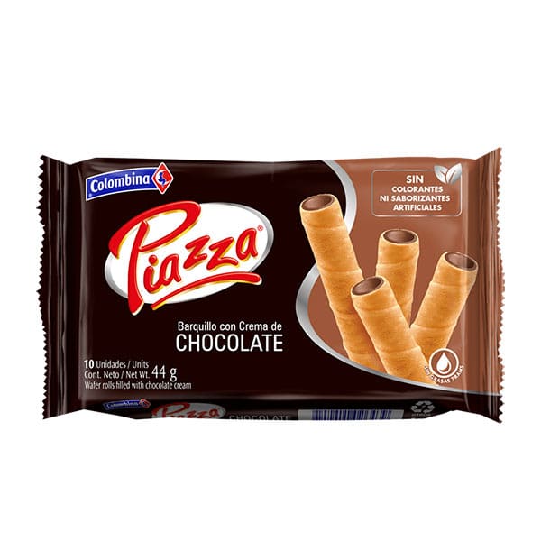 94038_1 BARQUILLO PIAZZ CHOCOLATE 7328 COLOMBINA - Imagen 1