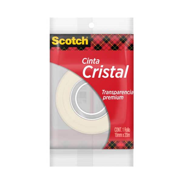 7357_1 CINTA ADHESIVA CRISTAL 19MMX20M BOLSA 03682 SCOTCH - Imagen 1
