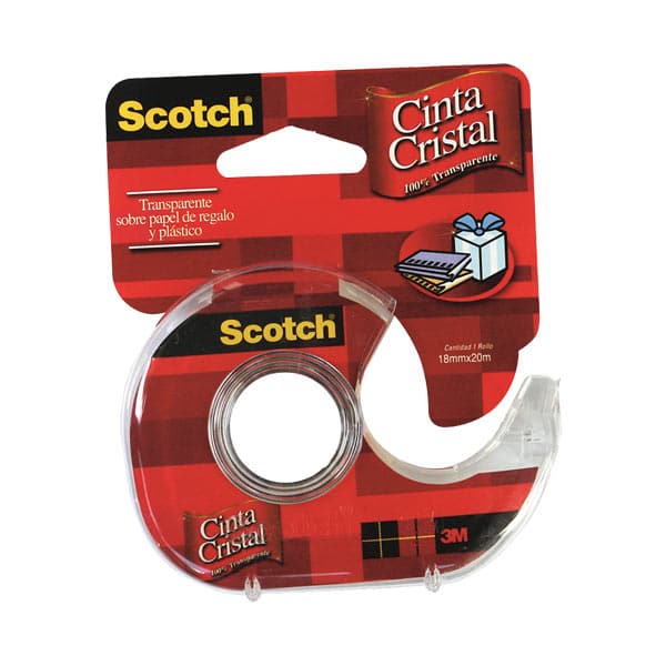 7362_1 Cinta adhesiva cristal scotch® en dispensador, med - Imagen 1