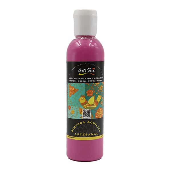 13025_1 Pintura artesanal fucsia 120ml - Imagen 1