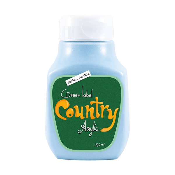 13074_1 Acrílica azul bebe 120 ml 134 Country - Imagen 1