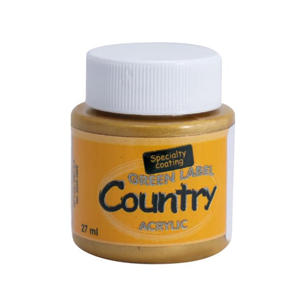 13238_1 PINTURA ACRILICA DORADO CLARO 27ML 207 COUNTRY - Imagen 1