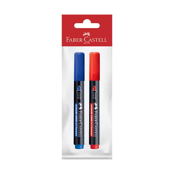 17875_1 Marcador perman azul-rojo 315093 Faber Castell - Imagen 1