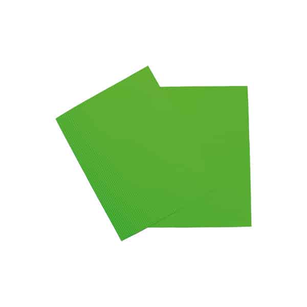 20177_1 Carton corrugado tamaño carta 5 unidades verde - Imagen 1