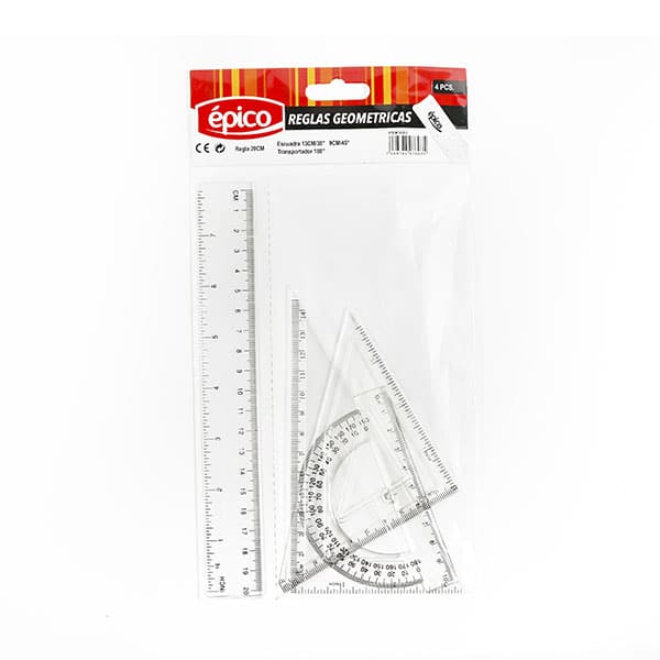 136252_1 JUEGO GEOMETRIA 20CM AR8303 EPICO - Imagen 1