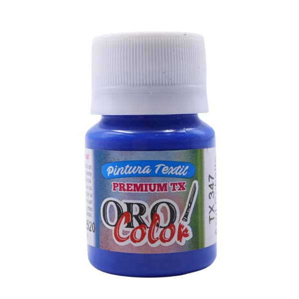 146754_1 Pintura textil azul cobalto 30ml - Imagen 1