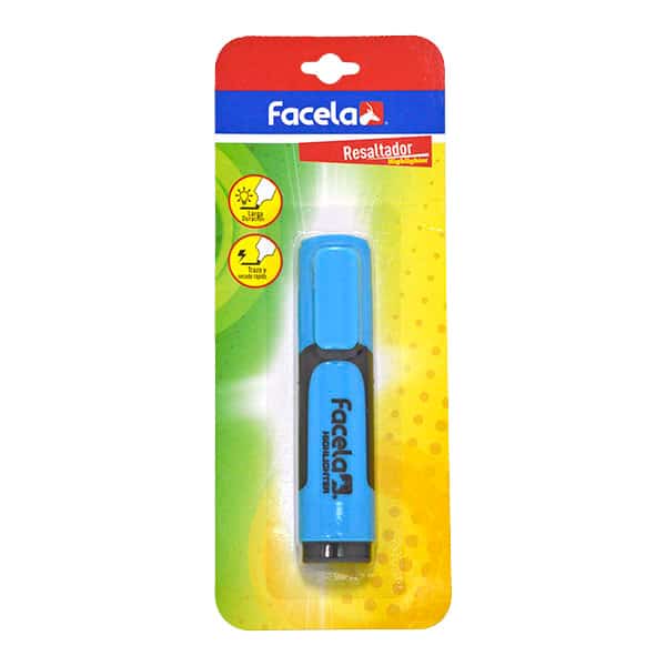 15252_1 RESALTADOR PLUS CELESTE PT41174 FACELA - Imagen 1