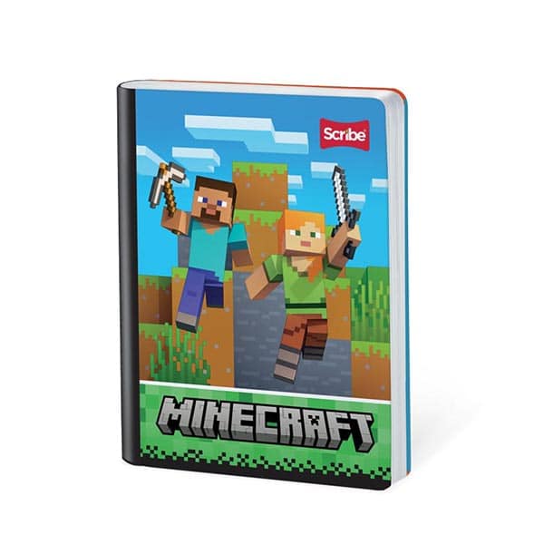 134336_1 CUADERNO COSIDO GDE 100H MINECRAFT C30217549 SCRIBE - Imagen 1
