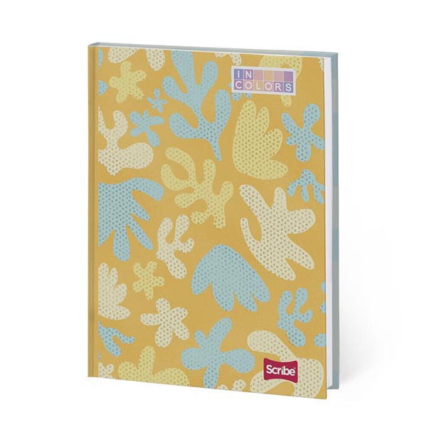 134329_1 CUADERNO COSIDO GDE 90H TD INCOLORS C30217291 SCRIBE - Imagen 1