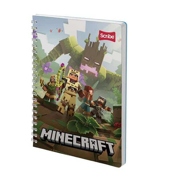 134337_1 CUADERNO DOBLE O 100H MINECRAFT C30218260 SCRIBE - Imagen 1