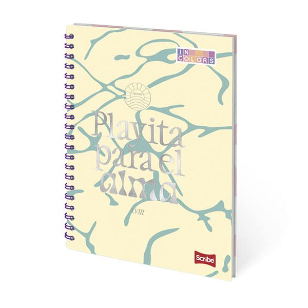 123086_1 CUADERNO DOBLE O 160H INCOLORS C30216726 SCRIBE - Imagen 1