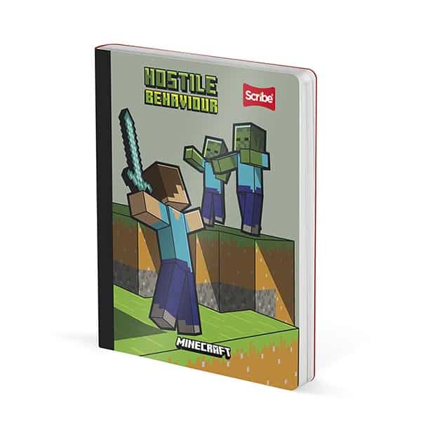 144699_1 CUADERNO COSIDO GRANDE 100H MINECRAFT C30217549 20040464 SCRIBE - Imagen 1