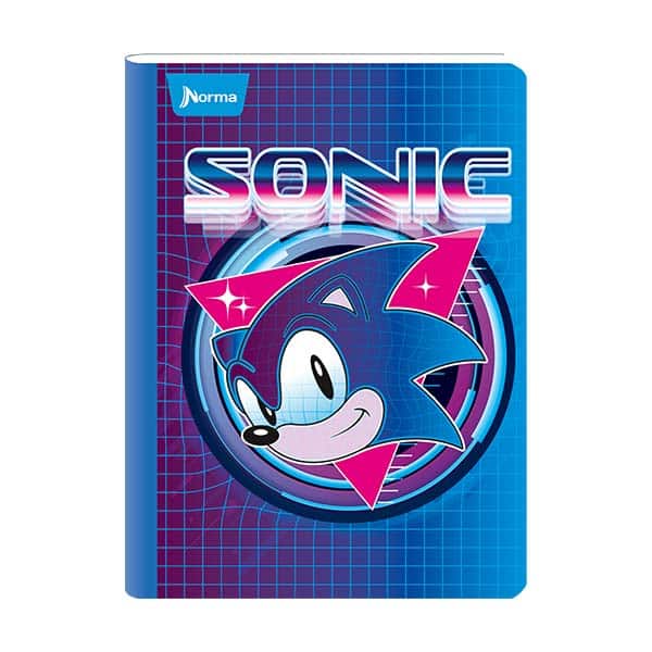 131710_1 CUADERNO COS GDE SONIC IB 100 HOJAS 569153 NORMA - Imagen 1