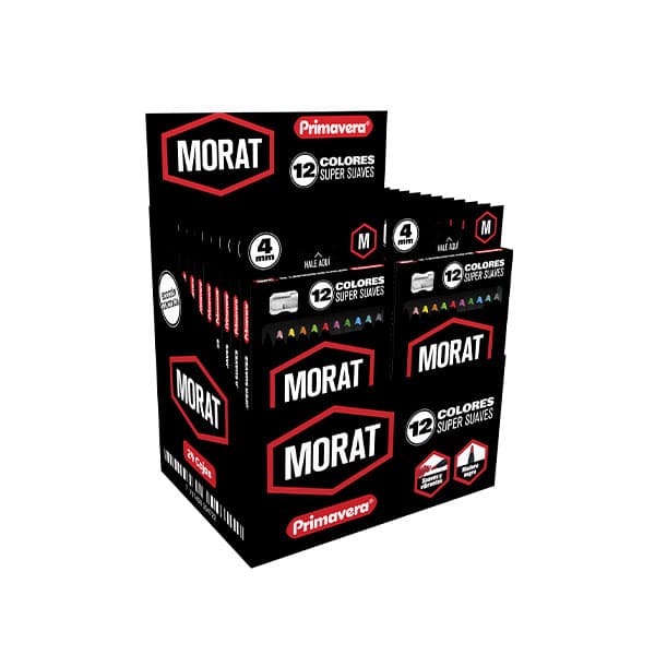 135495_1 LAPIZ DE GRAFITO HB PERSONAJE MORAT 6 UND 4129 Universal Music - Imagen 1