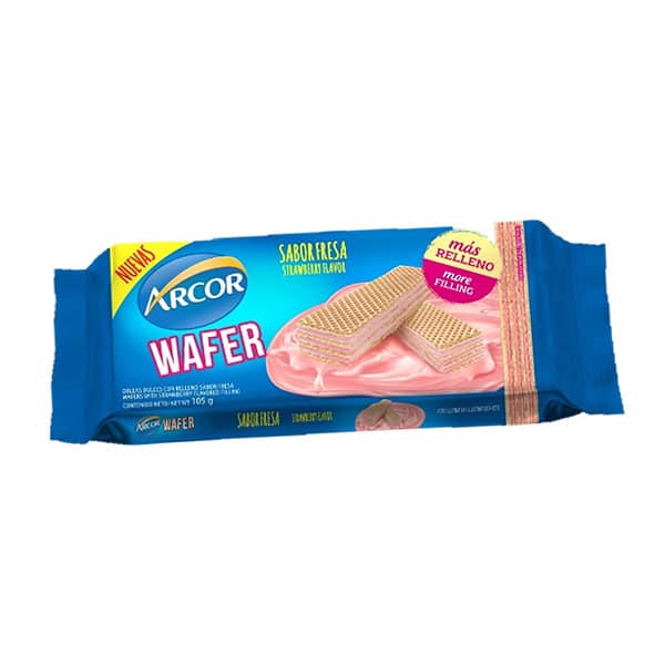 131062_1 WAFER SABOR FRESA MP21416994 ARCOR - Imagen 1