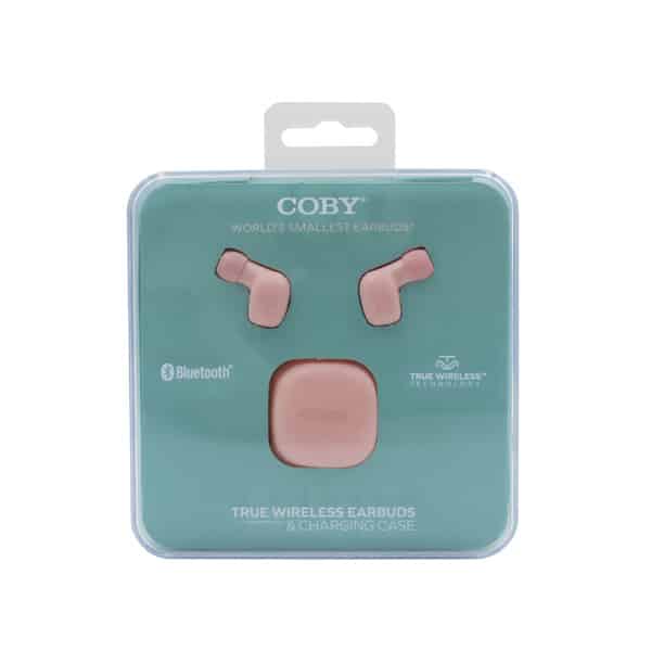 124218_1 EARBUDS BT ROSADOS COBY-CETW536PK COBY - Imagen 1
