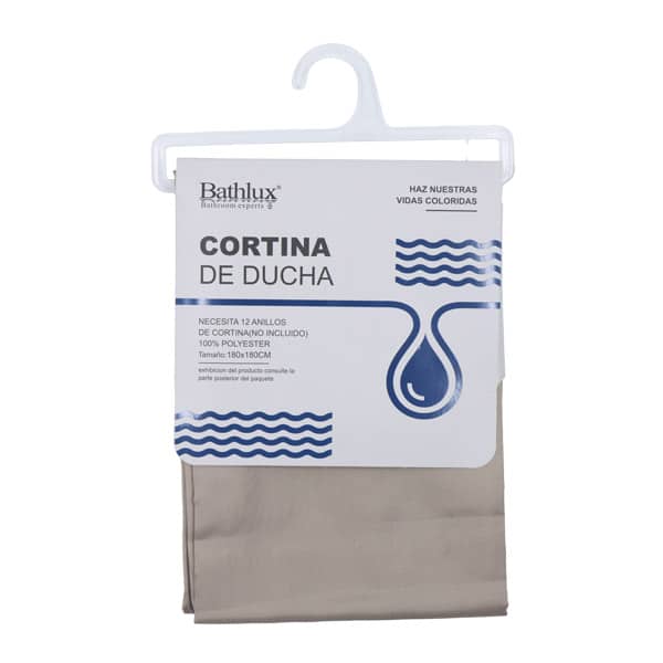 137112_1 CORTINA PARA BAÑO CAFÉ 25UNI0978 - Imagen 1