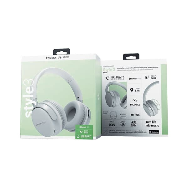 106034_1 AUDIFONO BT GRIS 453030 ENERGY SISTEM - Imagen 1
