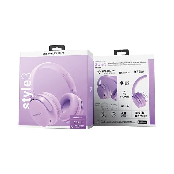106035_1 AUDIFONO BT LILA 453054 ENERGY SISTEM - Imagen 1