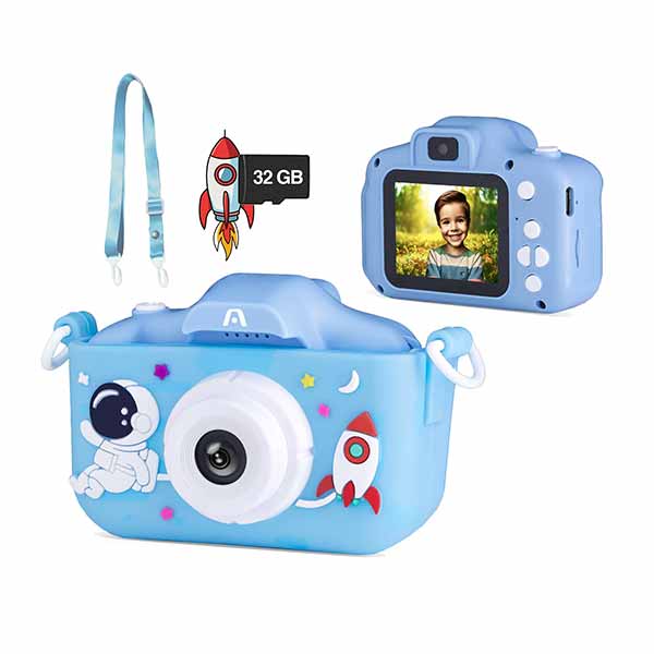 140085_1 CAMARA DIGITAL AZULES ARG-AC-9181BL ARGOM - Imagen 1