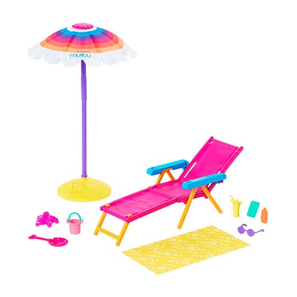 80416_1 Barbie Malibú set de playa - Imagen 1