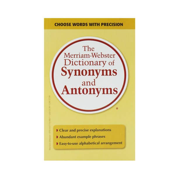 32665_1 DICTIONARY OF SYNONYMS ANTONYMS-MER-WEB - Imagen 1