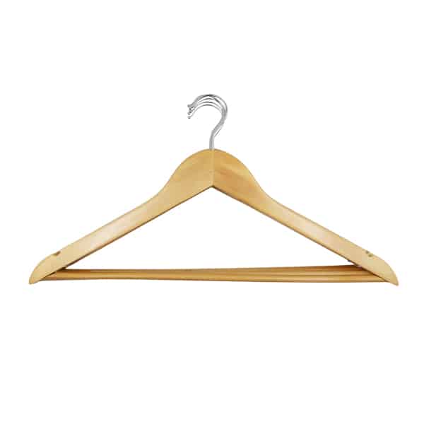 136855_1 Set 5 ganchos para ropa madera - Imagen 1