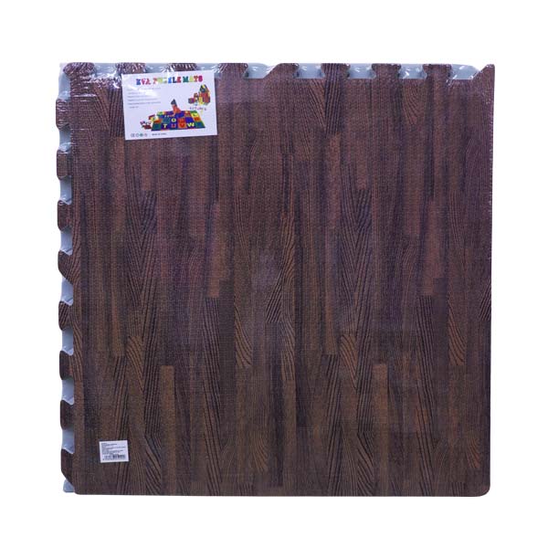 143949_1 Alfombra para bebé café 4pcs - Imagen 1